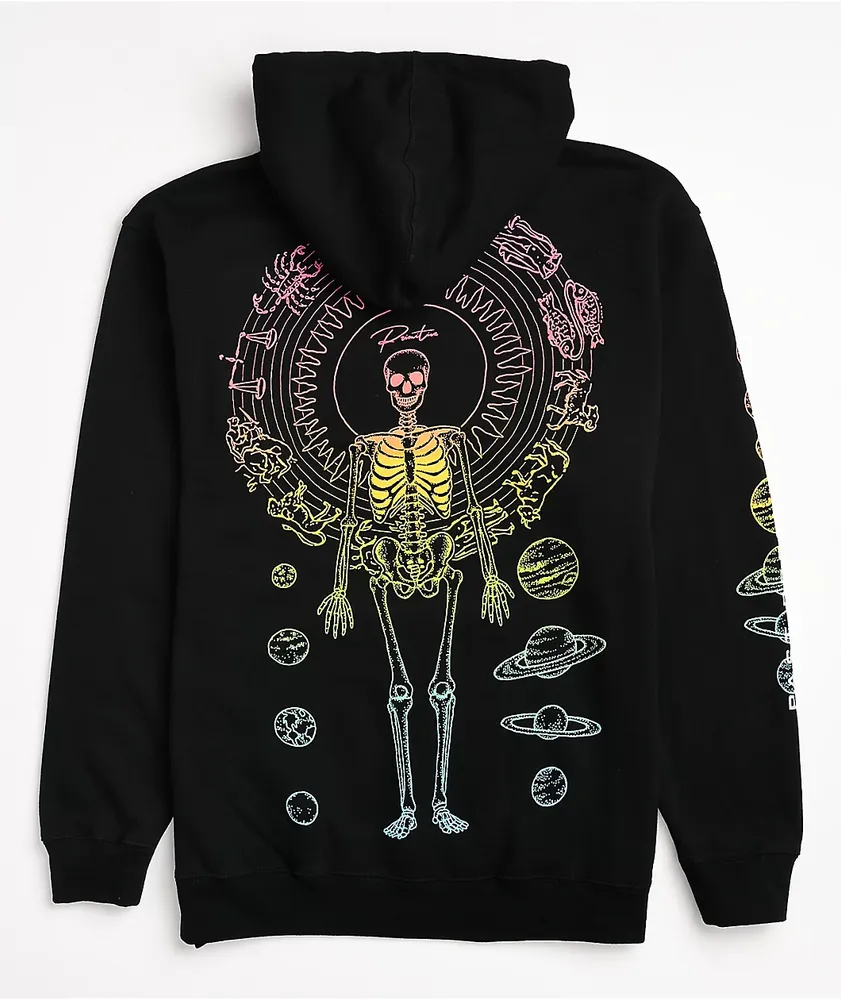 Black primitive top hoodie