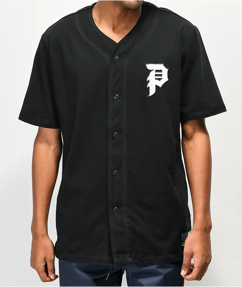 Primitive Tokyo Champion Black Baseball Jersey Hamilton Place