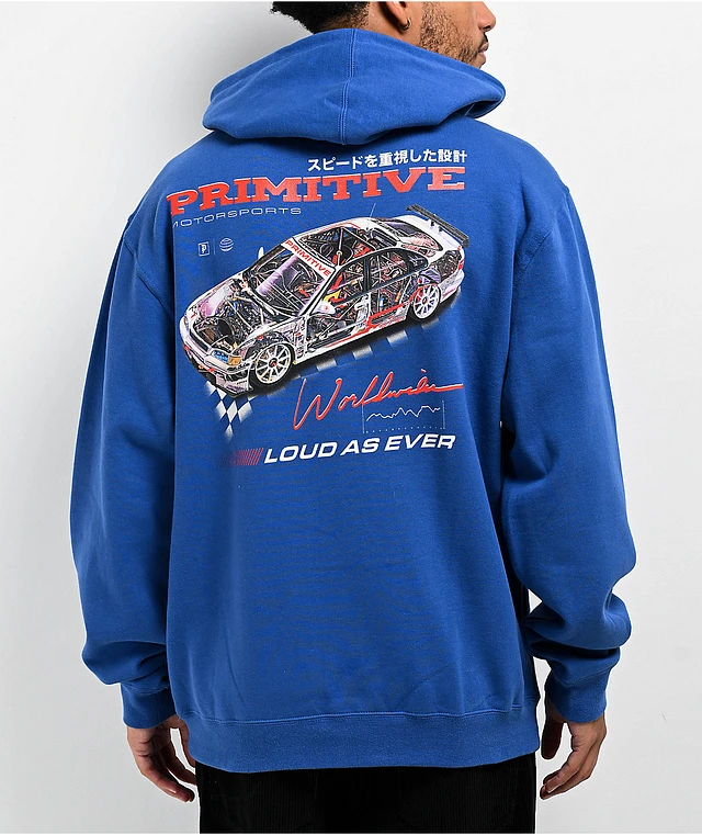 Primitive Velocity Blue Hoodie | MainPlace Mall