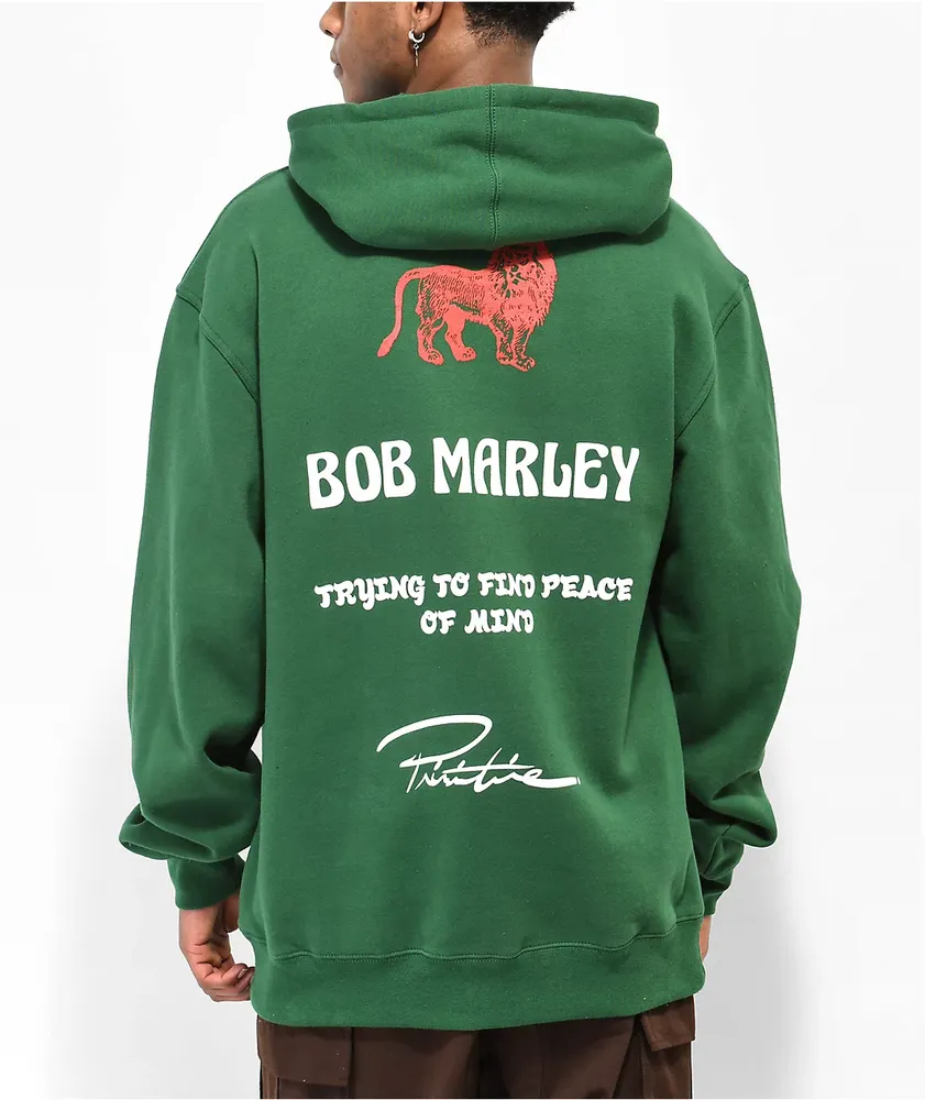 Primitive green hoodie top