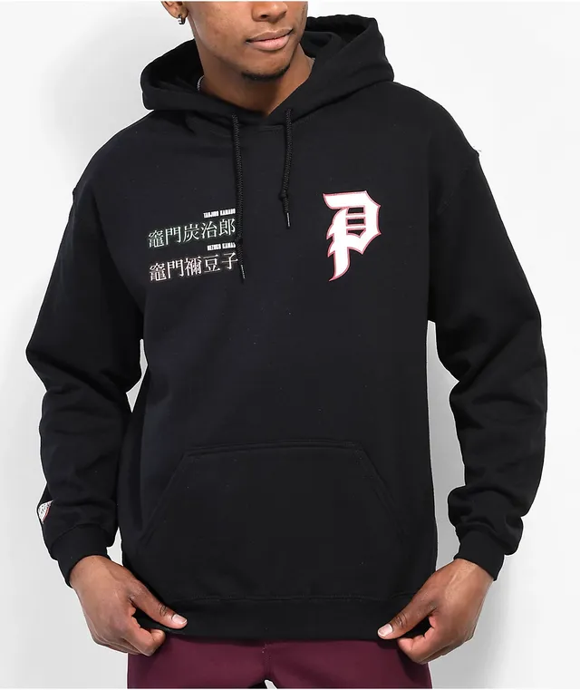 Primitive x Demon Slayer Kamado Black Hoodie Hamilton Place