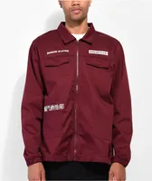 Maroon deals utility jacket