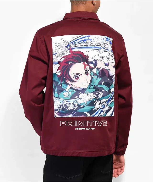 Maroon utility jacket shop