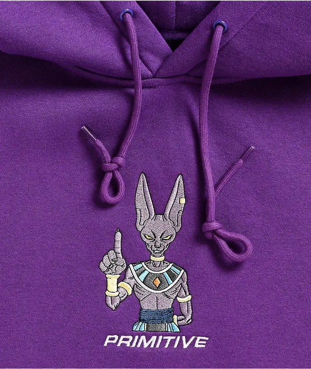 Primitive x Dragon Ball Super Destroyer Purple Hoodie Mall of