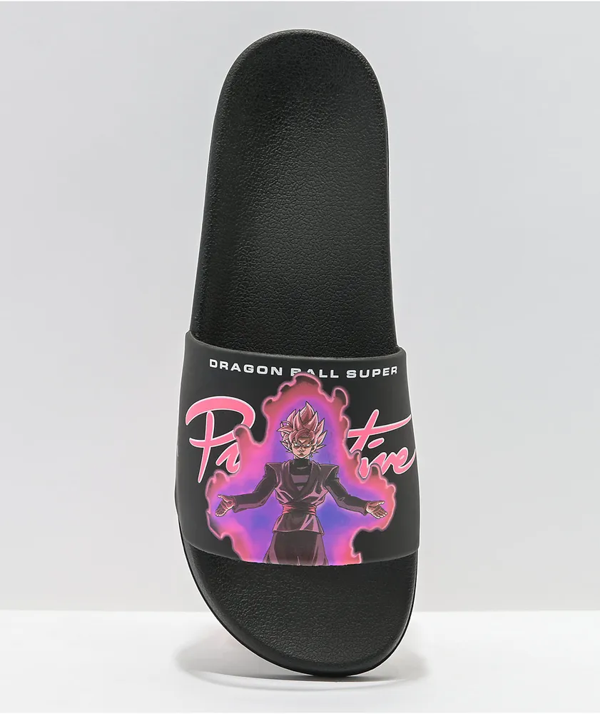 Primitive x Dragon Ball Super Goku Black Rose Slide Sandals Mall