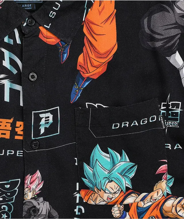 Dragon ball z clearance clothing zumiez