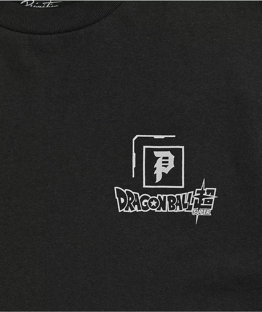 Primitive x Dragon Ball Super Goku Black Rose Versus T Shirt