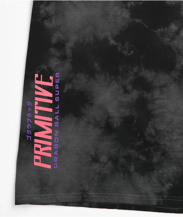 Primitive x Dragon Ball Super Goku Black Rose Washed T Shirt
