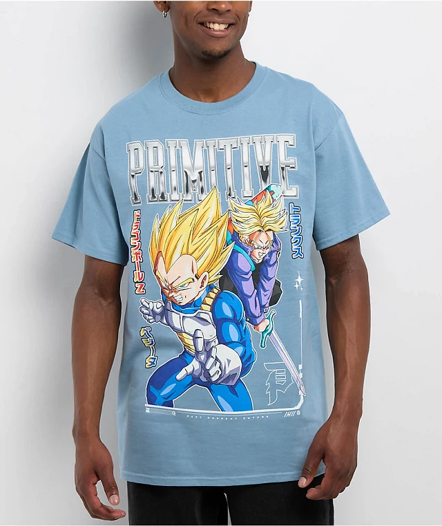 Primitive x Dragon Ball Z Emerge Slate T-Shirt at CoolSprings