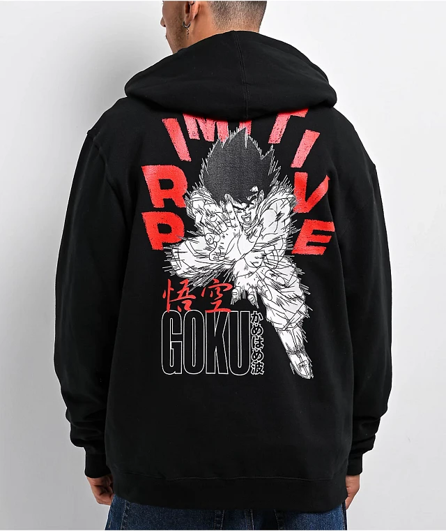 Primitive x dragon ball z villains black hoodie online