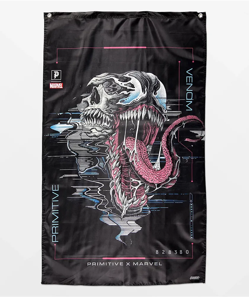 Primitive x Marvel by Paul Jackson Venom Banner Hamilton Place