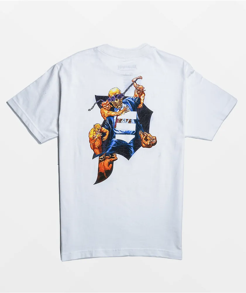 White megadeth t shirt online