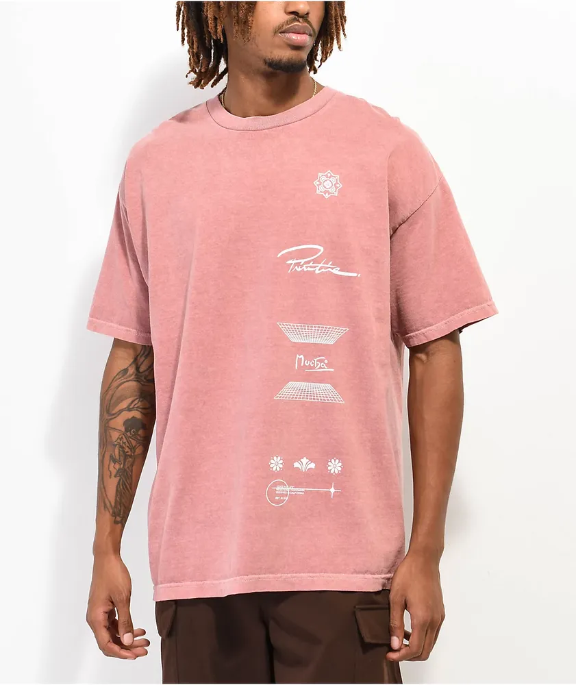 Primitive x Mucha Imperial Washed Rose Gold T-Shirt at CoolSprings