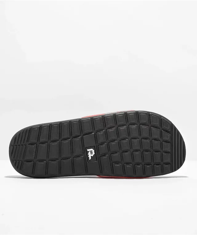 Primitive x My Hero Academia Black Slide Sandals Halifax