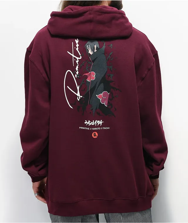Primitive outlet burgundy hoodie