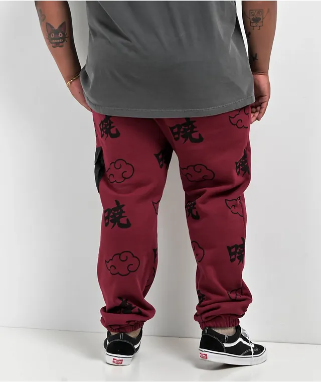 Primitive x Naruto Shippuden Akatsuki Red Sweatpants CoolSprings