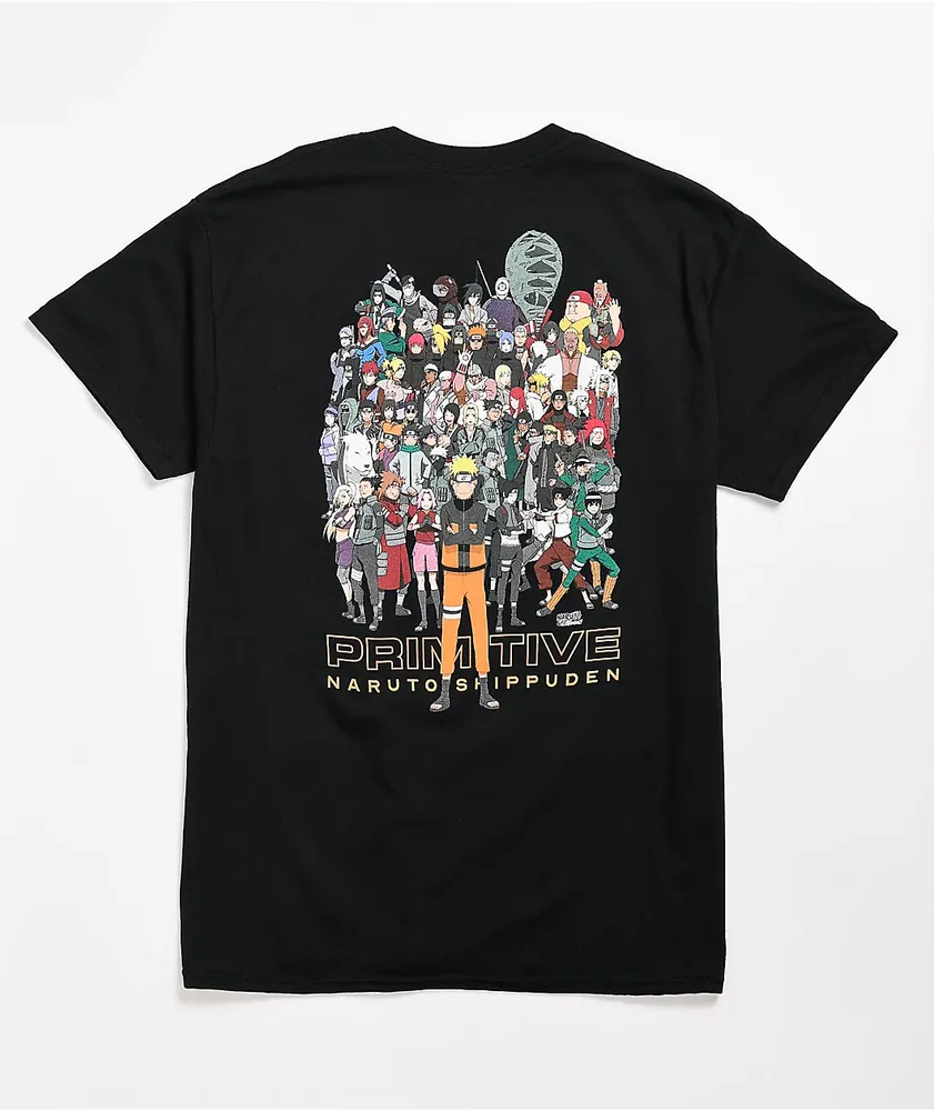 Primitive x Naruto Shippuden II Black T-Shirt | MainPlace Mall