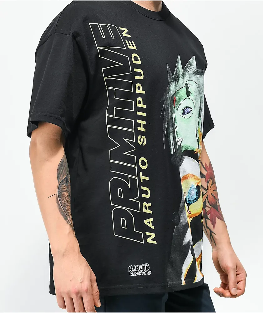 Primitive x Naruto Shippuden Madara Black T-Shirt | Liberty Center