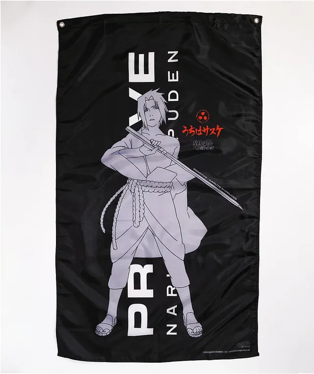 Primitive x Naruto Shippuden Sasuke Blade Banner at Hamilton Place