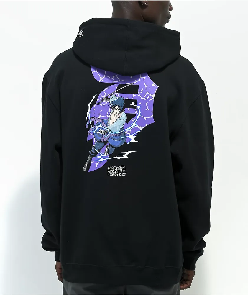 Primitive x naruto store nuevo black hoodie