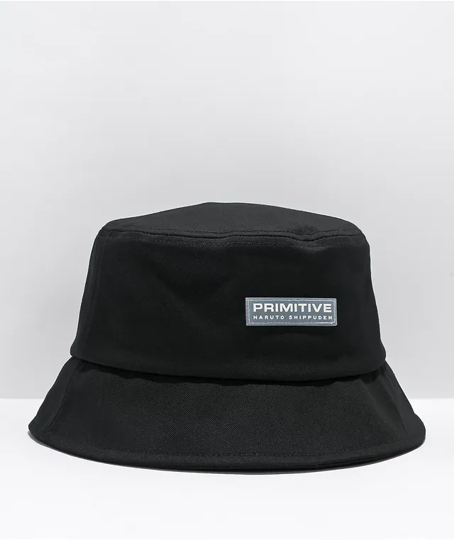 Primitive x Naruto Shippuden Sasuke Strike Black Bucket Hat Primitive x Naruto Shippuden Sasuke Strike Black Bucket Hat