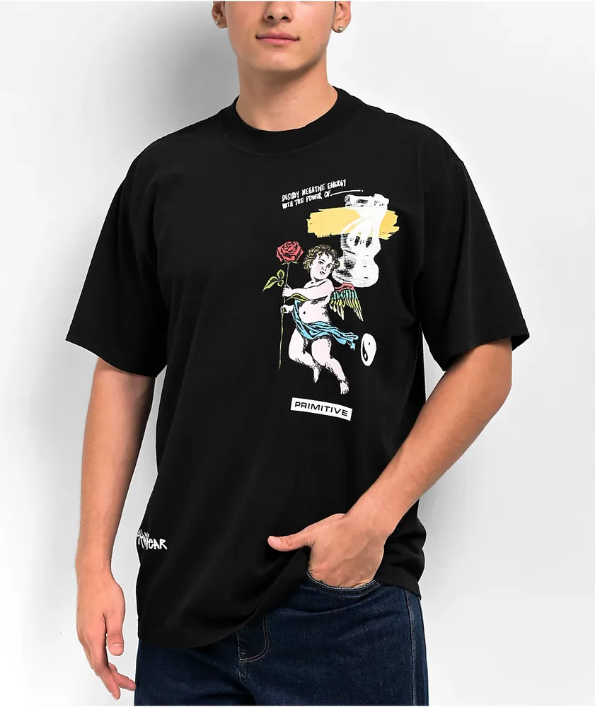 Primitive x Shaka Wear Knight Black T Shirt Hamilton Place