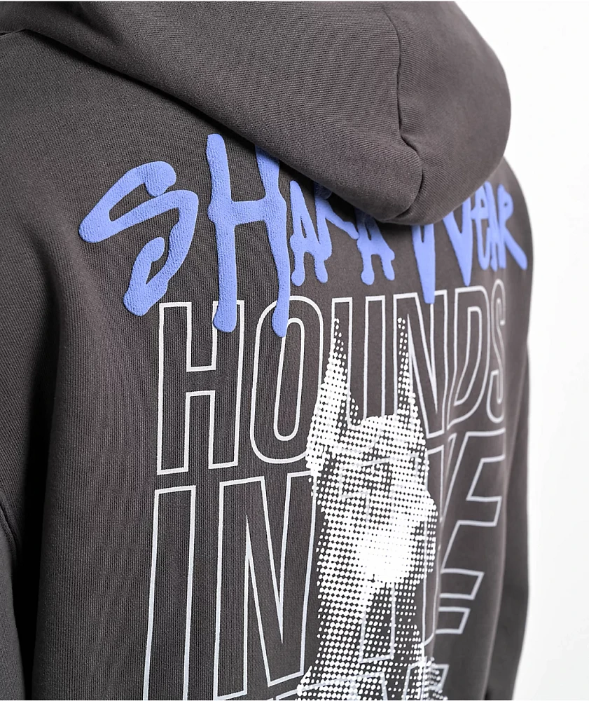 Primitive x Shaka Wear Streets Grey Heavyweight Hoodie at Hamilton