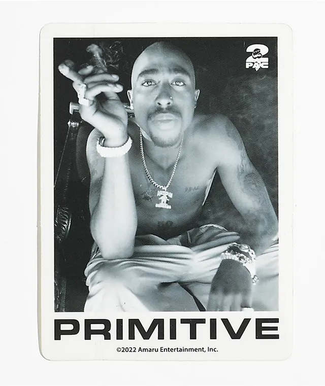 x 公式バナー Primitive Banner 2PAC Gold