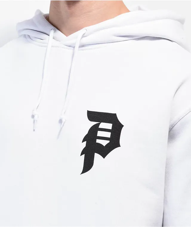 White primitive hoodie best sale