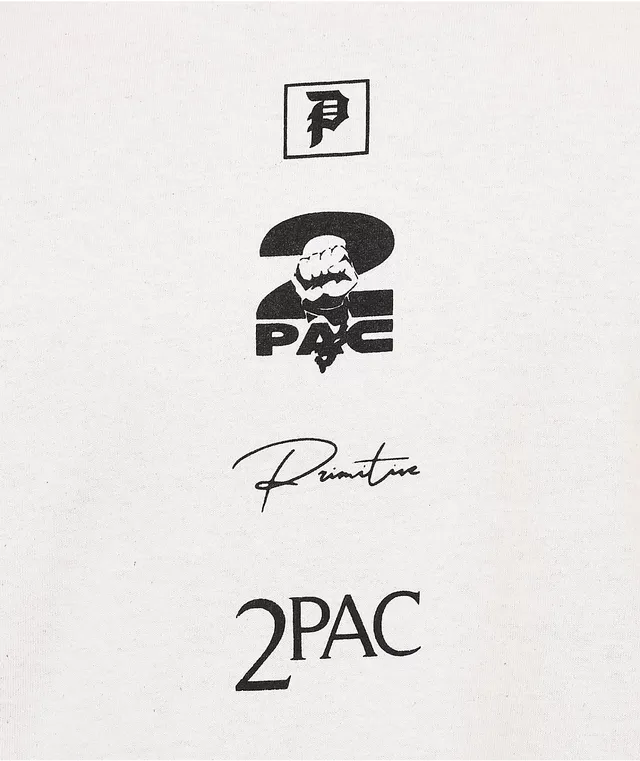 Primitive x Tupac Voice Cream T-Shirt | Arden Fair