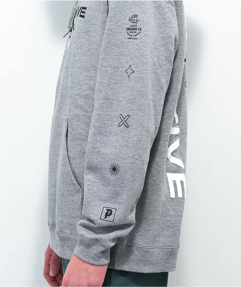 Primitive grey hoodie deals