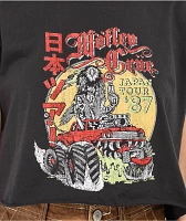 Prince Peter Motley Crue Japan Tour Black Crop T-Shirt | Liberty