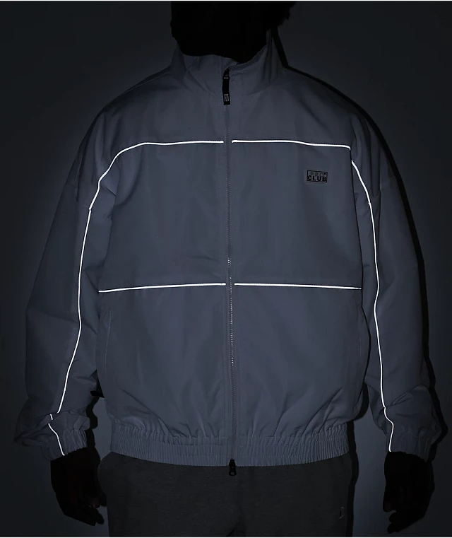 Pro Club Heavyweight White Track Jacket | Connecticut Post Mall