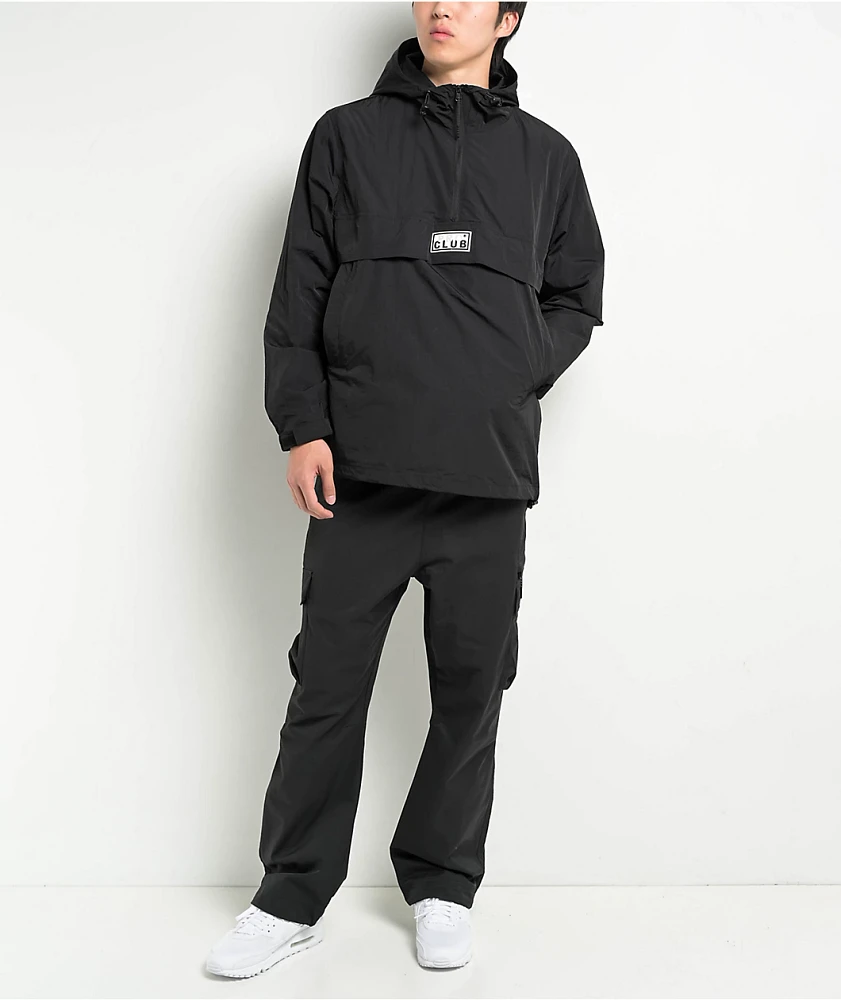 Pro Club Metallic Black Anorak Jacket | Liberty Center