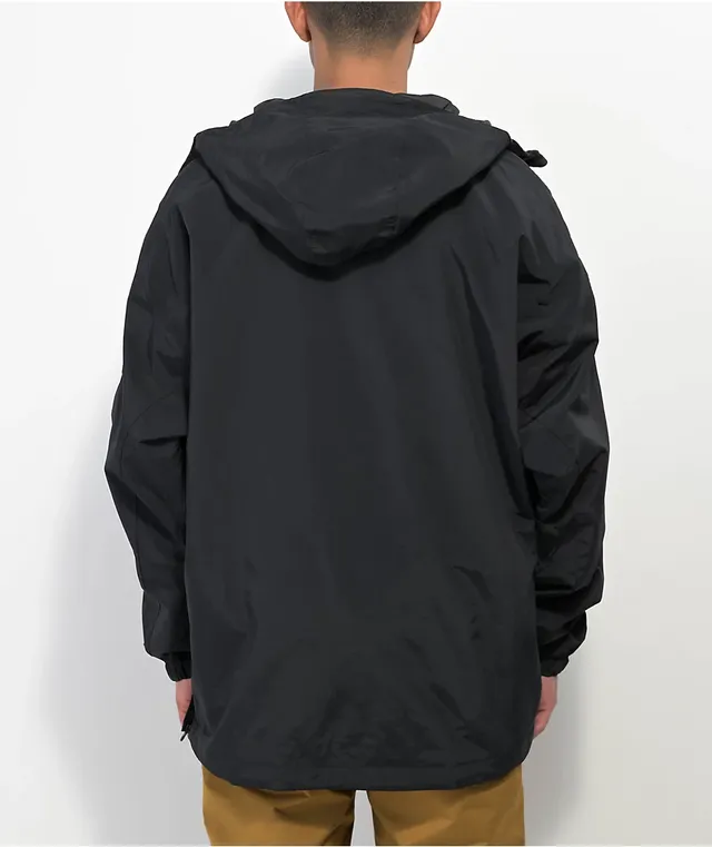 Quiksilver Steeze Black 10K Anorak Snowboard Jacket