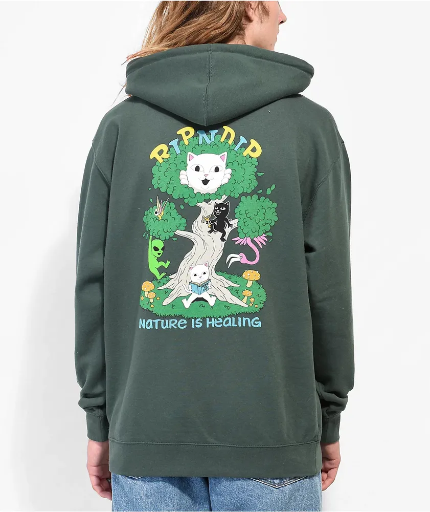 Ripndip green new arrivals hoodie