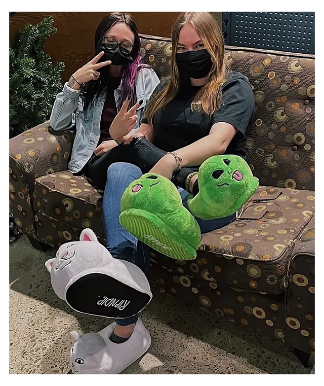 RIPNDIP Alien Green Slippers Hamilton Place