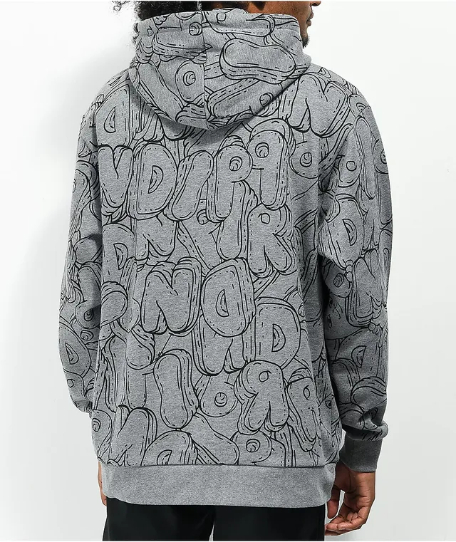RIPNDIP Bubble Bobble Grey Hoodie CoolSprings Galleria
