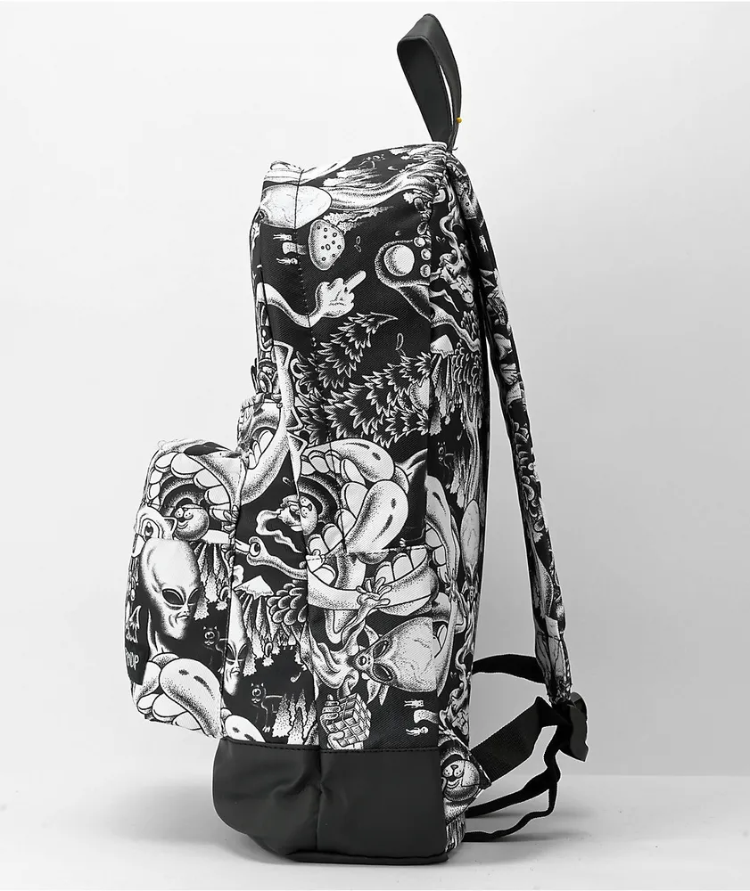 RIPNDIP Dark Twisted Fantasy Black Backpack | MainPlace Mall