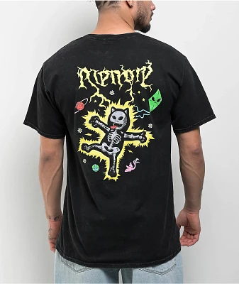 Any Means Possible AMP Chase Black Wash T-Shirt | MainPlace Mall