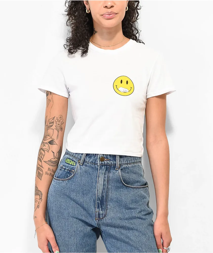 RIPNDIP Everything Will Be Okay White Baby T Shirt Coquitlam Centre