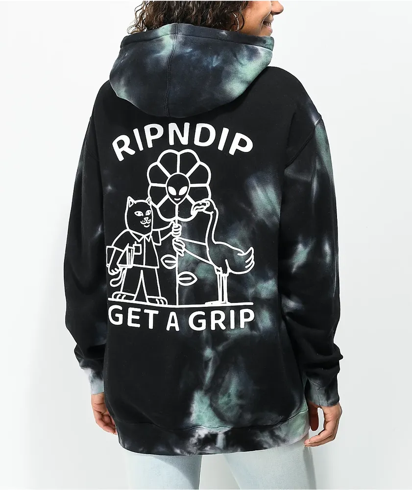 Black deals ripndip hoodie