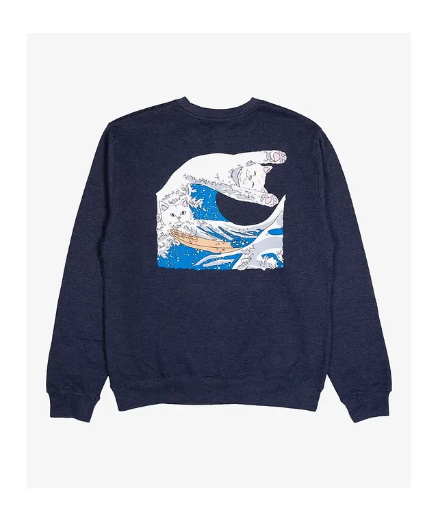 Ripndip great wave light blue hoodie sale