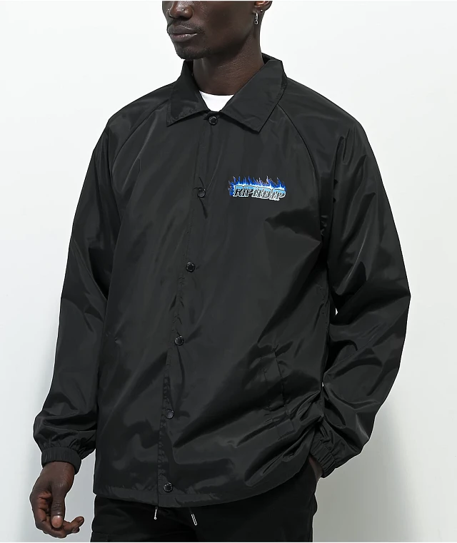 Ripndip Hades Coaches Jacket Black L コーチジャケット Hades Coach Jacket (Black) – RIPNDIP