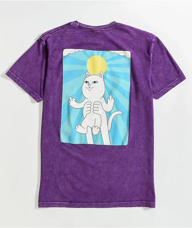 RIPNDIP Halo Purple T Shirt Pueblo Mall
