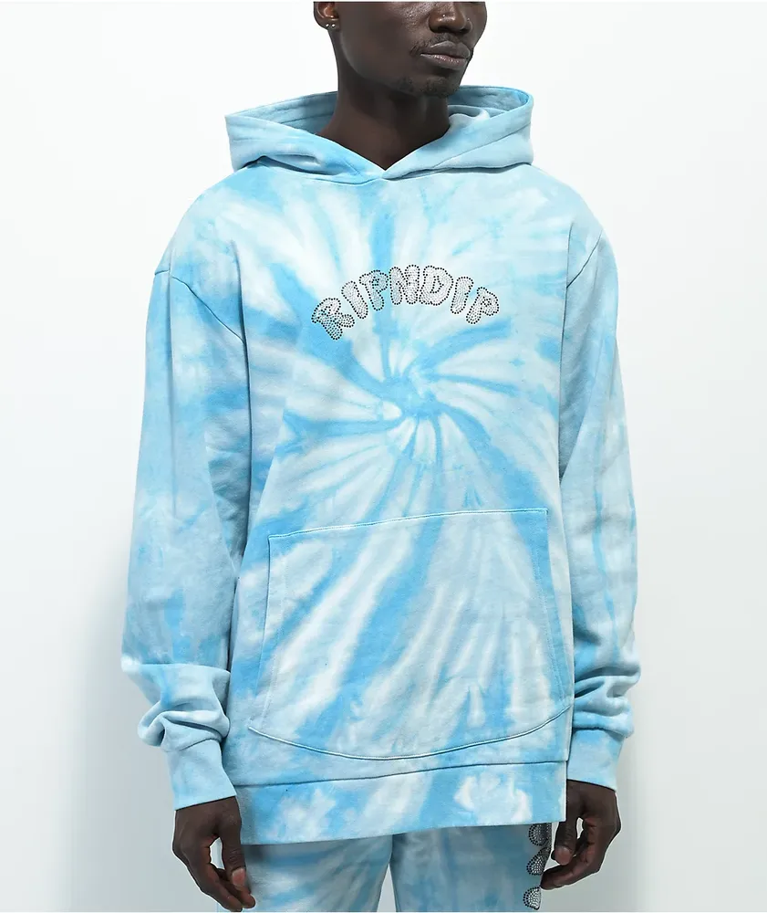 Tie dye rip discount n dip hoodie