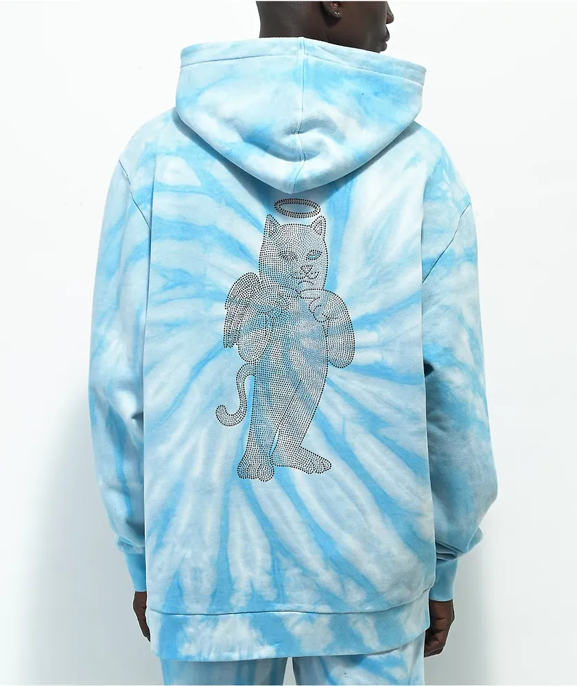Ripndip top hoodie blue