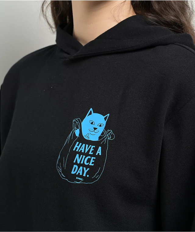 RIPNDIP Buddy System Colorblock Teal Hoodie | MainPlace Mall