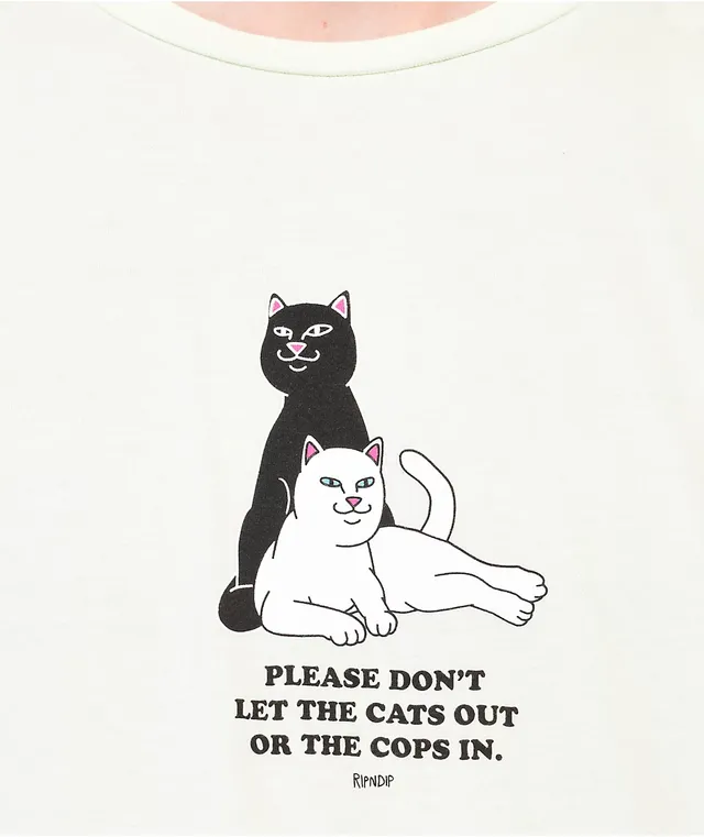RIPNDIP Keep The Cats In Lime Green T Shirt CoolSprings Galleria