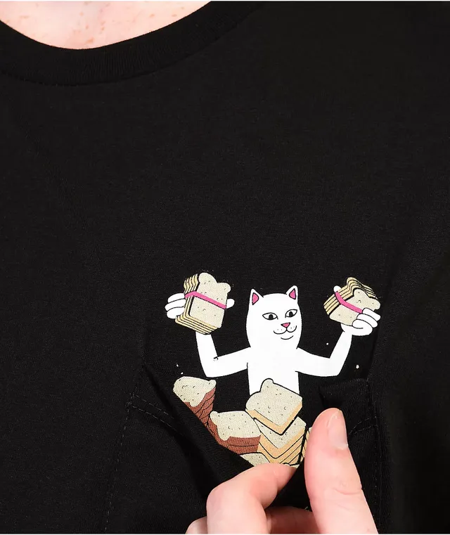 Zumiez cat pocket sales shirt